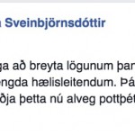 Sveinbjörg Birna og fullyrðing sem á sér enga stoð í raunveruleikanum.